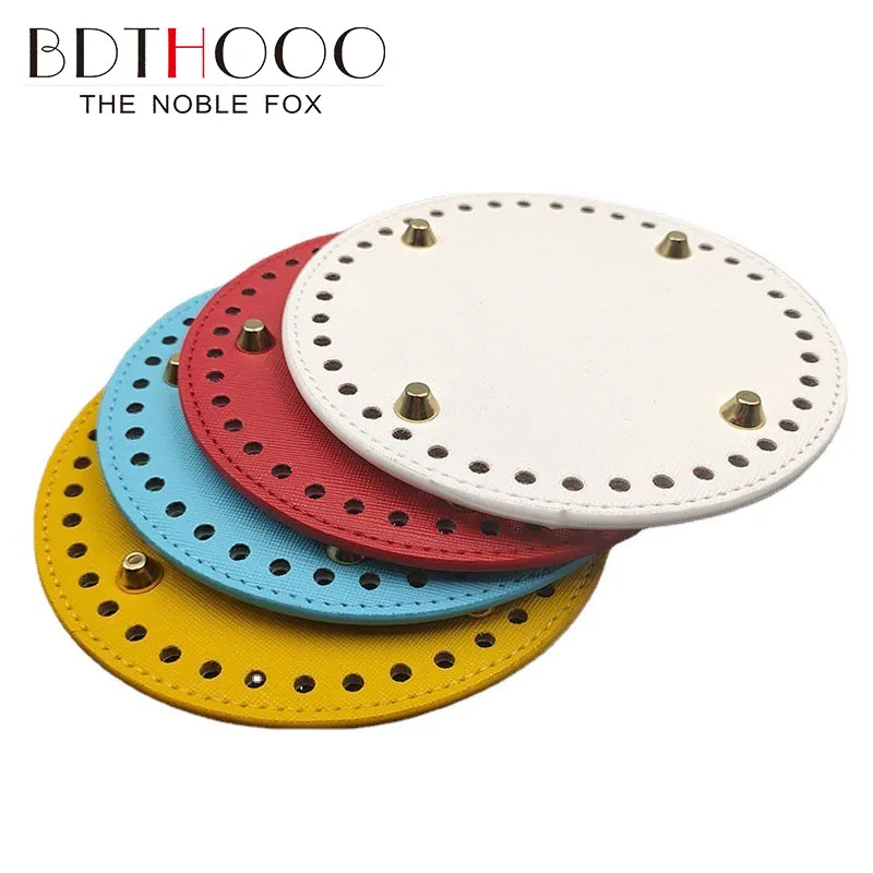14 cm package parts manual Xuan elegant package materials 14 cm round plate quality hardened diy woven bag pu bag bag bottom
14 cm package parts manual Xuan elegant package materials 14 cm round plate quality hardened diy woven bag pu bag bag bottom