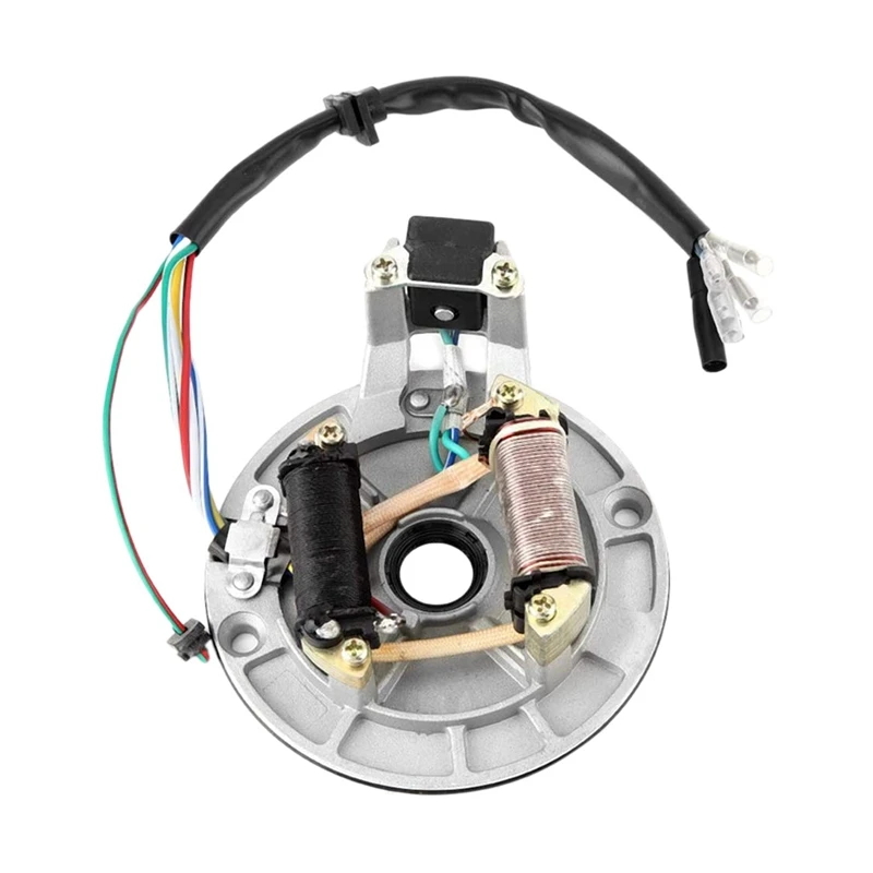 Stator Coil,Coil Ignition Accessory,JH70 Stator Plate Pickup Magneto Ignition Coil Rotor for Pit/Dirt Bike 70Cc - 125Cc
Stator Coil,Coil Ignition Accessory,JH70 Stator Plate Pickup Magneto Ignition Coil Rotor for Pit/Dirt Bike 70Cc - 125Cc