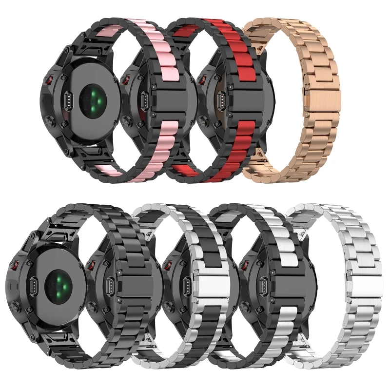 Suitable for Garmin Fenix 7/S/X 20mm/22mm/26mm Durable Sweat Proof Watch Bracelet Adjustable Metal Smartwatch Band Strap 55KC
Suitable for Garmin Fenix 7/S/X 20mm/22mm/26mm Durable Sweat Proof Watch Bracelet Adjustable Metal Smartwatch Band Strap 55KC