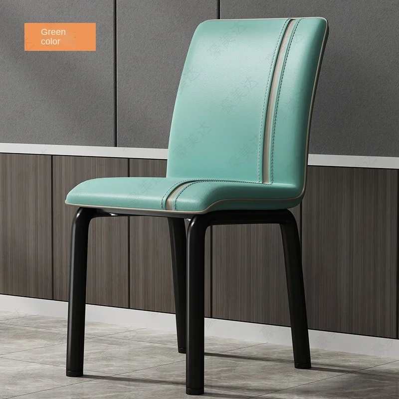 Waterproof Leather Dinning Chair Luxury Black Legs Lounge Kitchen Dining Chairs Bedroom Dressing Comfortable Chaise Furniture
Waterproof Leather Dinning Chair Luxury Black Legs Lounge Kitchen Dining Chairs Bedroom Dressing Comfortable Chaise Furniture