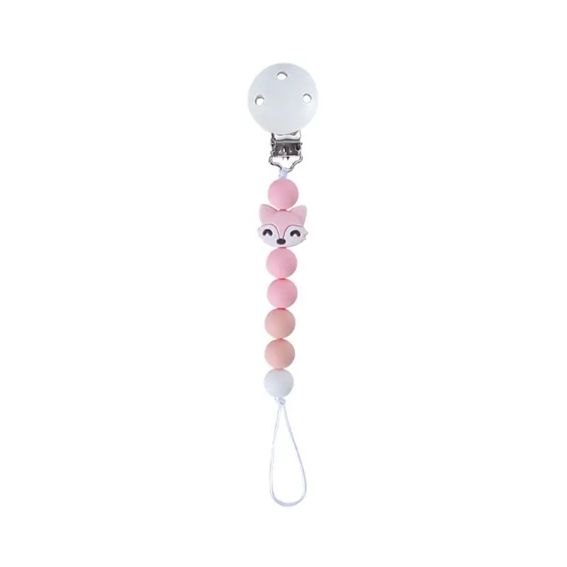 N80C BPA-Free Silicone Pacifier Chains Safe Teething Chain Baby Teether Eco-friendly Pacifier Clips Holder Smooth Chain
N80C BPA-Free Silicone Pacifier Chains Safe Teething Chain Baby Teether Eco-friendly Pacifier Clips Holder Smooth Chain