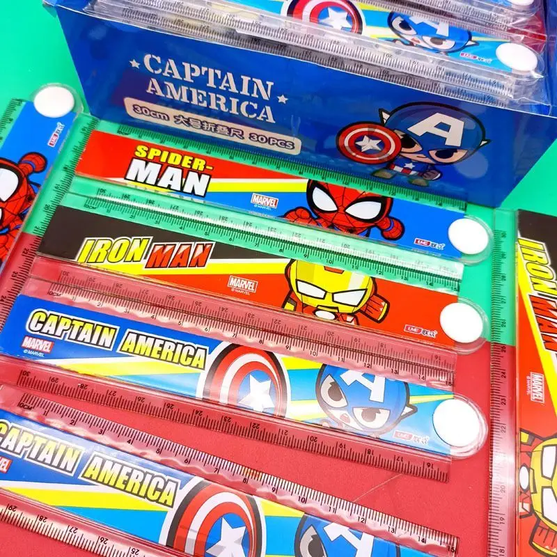 Новинка линейка Marvel Человек-паук Железный человек Капитан Америка креативная Изысканная индивидуальная линейка простой персонаж аниме мультфильм складная линейка
Новинка линейка Marvel Человек-паук Железный человек Капитан Америка креативная Изысканная индивидуальная линейка простой персонаж аниме мультфильм складная линейка