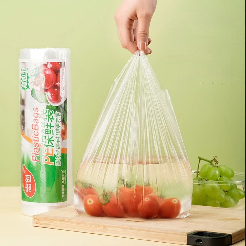 Pe Freshness Protection Package Food Grade Household Large Roll Thickened Vest Type Kitchen Disposable Fruit Grocery Bag
Pe Freshness Protection Package Food Grade Household Large Roll Thickened Vest Type Kitchen Disposable Fruit Grocery Bag