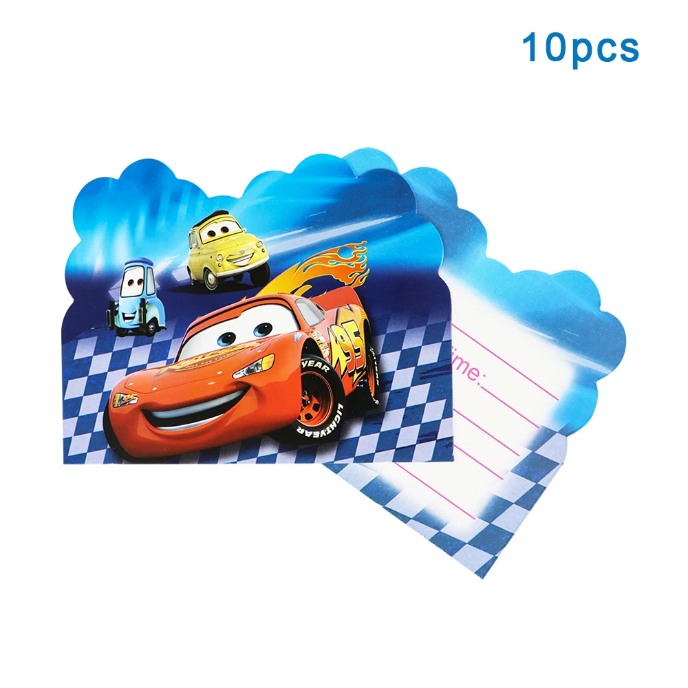 10Pcs Cartoon Disney Cars Theme Pink Party Invitation Card Kid Boy Girl Birthday Party Baby Shower Supplies Party Favors
10Pcs Cartoon Disney Cars Theme Pink Party Invitation Card Kid Boy Girl Birthday Party Baby Shower Supplies Party Favors