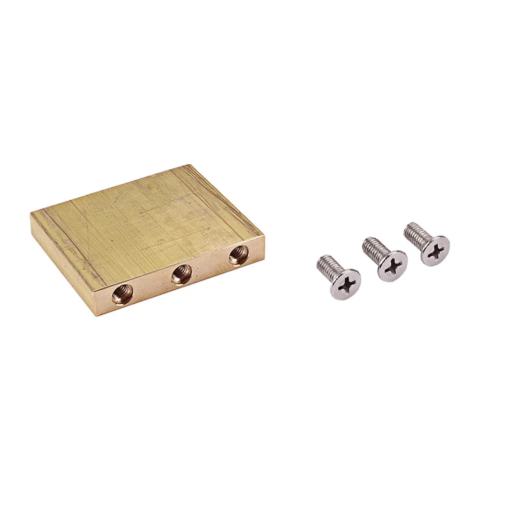 Hand-made Brass Tremolo Block High Density Wear-resistant Professional Waterproof Good Accuracy Standard Tremolo Block
Hand-made Brass Tremolo Block High Density Wear-resistant Professional Waterproof Good Accuracy Standard Tremolo Block
