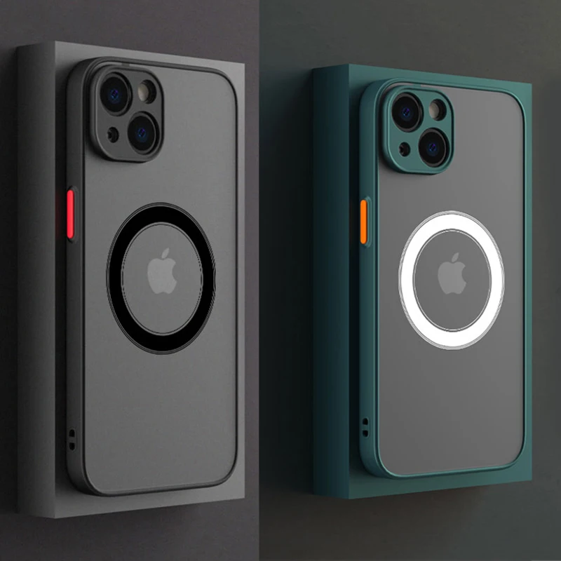 Матовый Магнитный чехол для iPhone 11, 12, 13, 14, Pro Max, XR, XS, X, чехол для беспроводной зарядки Magsafe для 7, 8 Plus, SE 2 2020, прозрачная задняя крышка
Матовый Магнитный чехол для iPhone 11, 12, 13, 14, Pro Max, XR, XS, X, чехол для беспроводной зарядки Magsafe для 7, 8 Plus, SE 2 2020, прозрачная задняя крышка