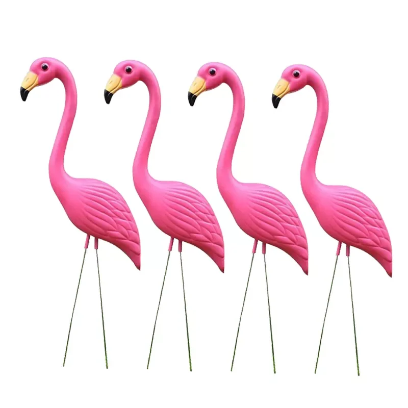 4PCS Lawn Ornament Pink Flamingo Lifelike Plastic Garden Animals Home Party Wedding Decor
4PCS Lawn Ornament Pink Flamingo Lifelike Plastic Garden Animals Home Party Wedding Decor