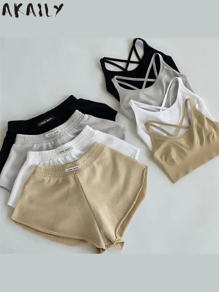Akaily Summer Streetwear White Bike Shorts For Women 2022 High Waisted Booty Shorts Female Black Loose Workout Shorts
Akaily Summer Streetwear White Bike Shorts For Women 2022 High Waisted Booty Shorts Female Black Loose Workout Shorts