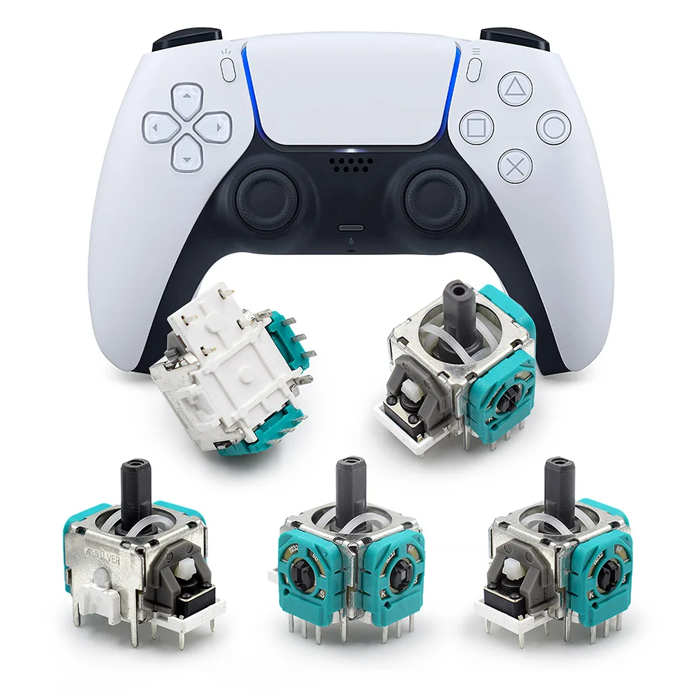 3D Analog Joystick Sensor Module Potentiometer Thumb Stick For Sony PlayStation 5 PS5 Gaming Controller Repair Accessories
3D Analog Joystick Sensor Module Potentiometer Thumb Stick For Sony PlayStation 5 PS5 Gaming Controller Repair Accessories