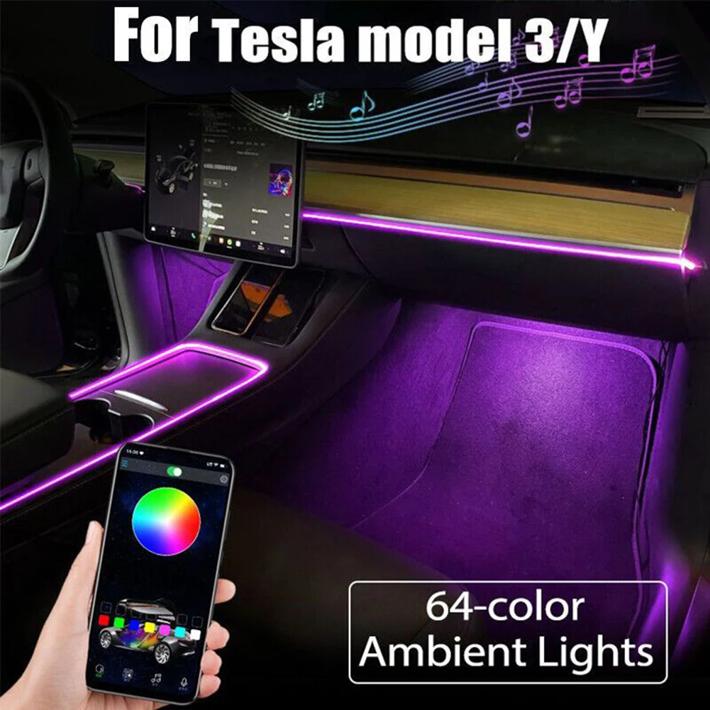 Car Interior Neon Light LED Strip RGB Light For Tesla Model 3 Y Decorative Lamp Center Console Light Ambient Light
Car Interior Neon Light LED Strip RGB Light For Tesla Model 3 Y Decorative Lamp Center Console Light Ambient Light