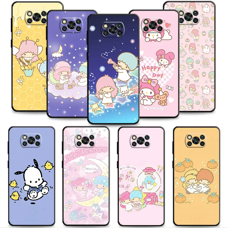 Sanrio Little Twin Star Smartphone Case For Xiaomi Poco X3 NFC X4 M3 C40 Pro For MI 9 8 12 11 9T 10T CC9 Lite Note 10 Capa
Sanrio Little Twin Star Smartphone Case For Xiaomi Poco X3 NFC X4 M3 C40 Pro For MI 9 8 12 11 9T 10T CC9 Lite Note 10 Capa