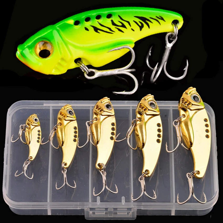 3/7/10/15/20g 3D Blue Gold Pink Eyes Metal Vib Blade Lure Sinking Vibration Baits Artificial Vibe for Bass Pike Perch Fishing
3/7/10/15/20g 3D Blue Gold Pink Eyes Metal Vib Blade Lure Sinking Vibration Baits Artificial Vibe for Bass Pike Perch Fishing