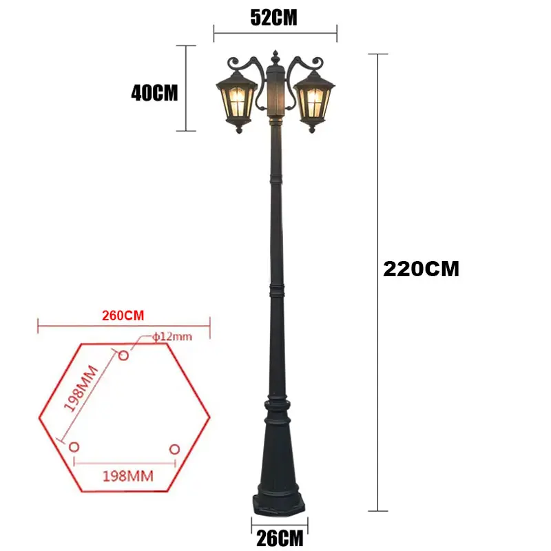 Водонепроницаемый уличный фонарь Ynhaw
Водонепроницаемый уличный фонарь Ynhaw