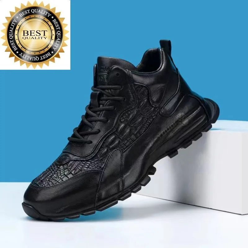 Sneakers High Quality Men Leather 2023 Spring New Thick Sole Cowhide Casual Shoes For Male Winter Warm Platform Boots
Sneakers High Quality Men Leather 2023 Spring New Thick Sole Cowhide Casual Shoes For Male Winter Warm Platform Boots