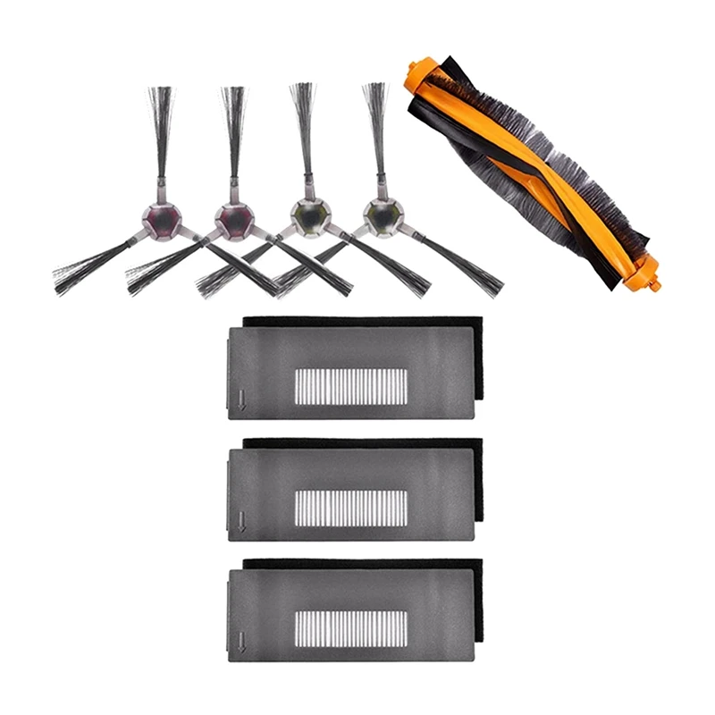 Replacement Filter And Brush Kit For ECOVACS DEEBOT 900 901 Robotic Vacuum Cleaner Accessories Parts
Replacement Filter And Brush Kit For ECOVACS DEEBOT 900 901 Robotic Vacuum Cleaner Accessories Parts