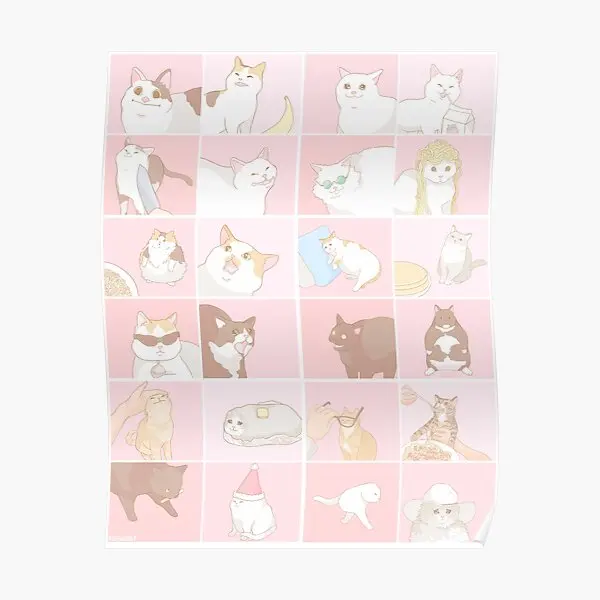 Meme Cats Poster Vintage Picture Painting Room Wall Home Decor Art Mural Modern Funny Decoration Print No Frame
Meme Cats Poster Vintage Picture Painting Room Wall Home Decor Art Mural Modern Funny Decoration Print No Frame