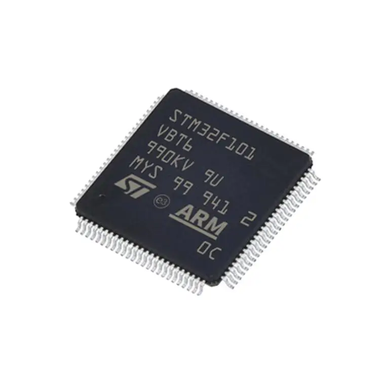 Original STM32F101VBT6 ARM architecture (LQFP - 100 M3 32-bit microcontroller - MCU
Original STM32F101VBT6 ARM architecture (LQFP - 100 M3 32-bit microcontroller - MCU