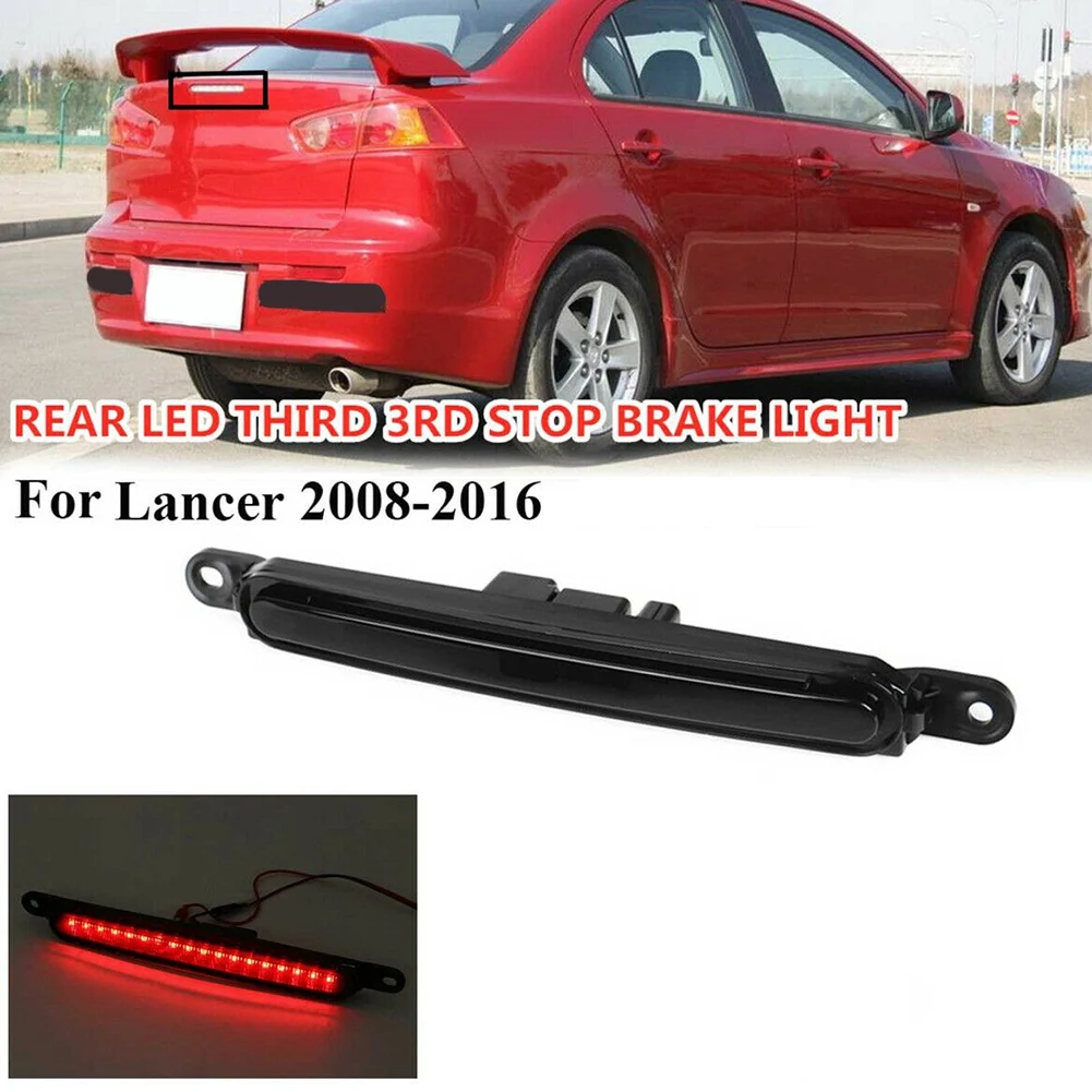 

Для Mitsubishi Lancer Sedan EVO X 2008-2016 LED 3RD Brake светильник багажник заднее крепление стоп-сигнал