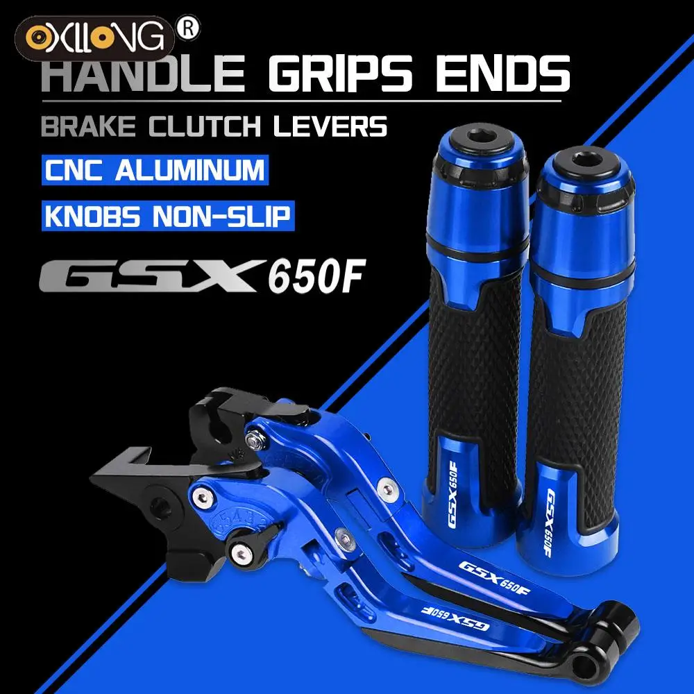 Motorcycle CNC Brake Clutch Levers Handlebar knobs Handle Hand Grip Ends FOR SUZUKI GSX650F 2008 2009 2010 2011 2012 2013-2015
Motorcycle CNC Brake Clutch Levers Handlebar knobs Handle Hand Grip Ends FOR SUZUKI GSX650F 2008 2009 2010 2011 2012 2013-2015