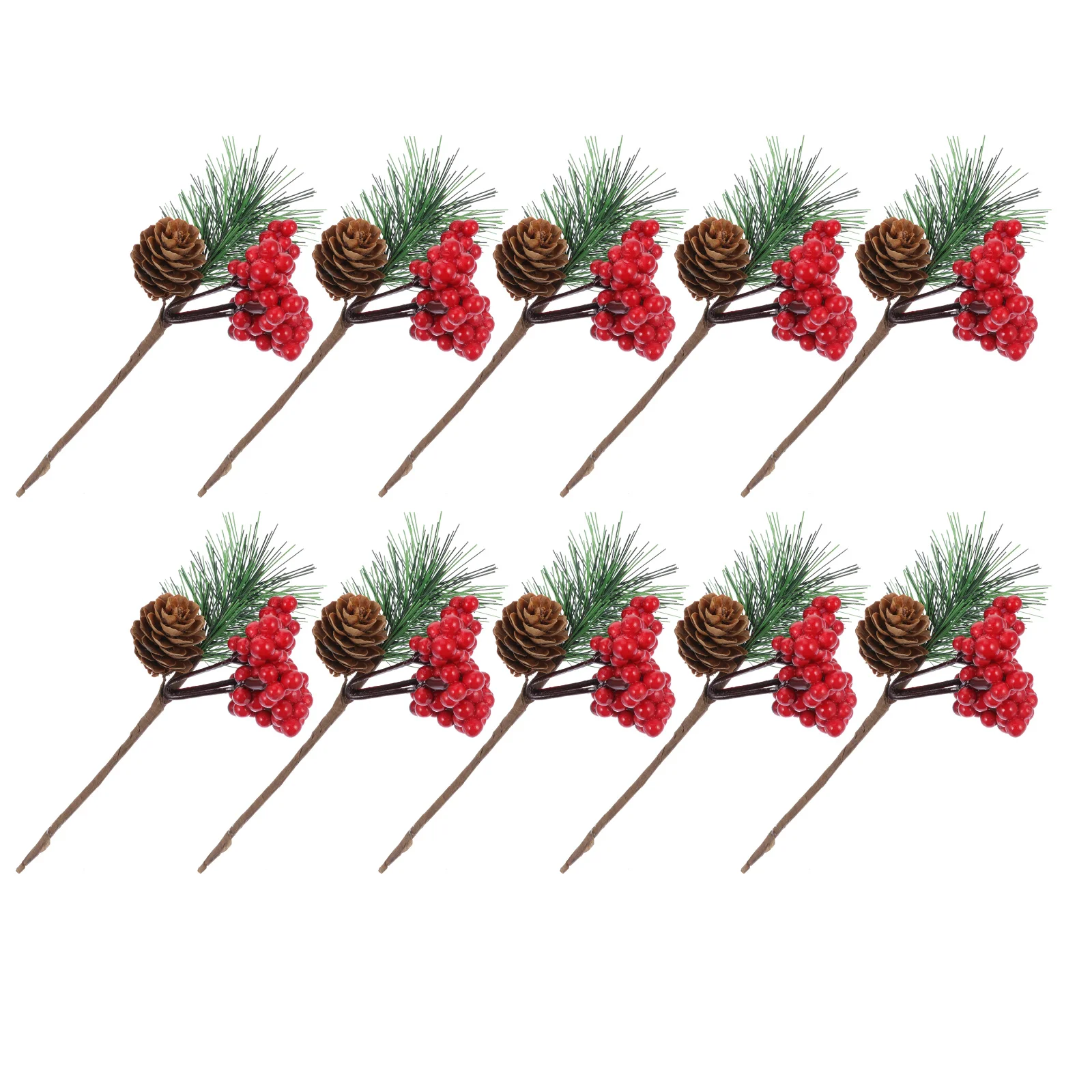 Berry Stems Holly Christmas Picks Tree Red Simulatedartificial Pine Twig Stem Bouquets Pick Decorations Stick Faux Flower Branch
Berry Stems Holly Christmas Picks Tree Red Simulatedartificial Pine Twig Stem Bouquets Pick Decorations Stick Faux Flower Branch