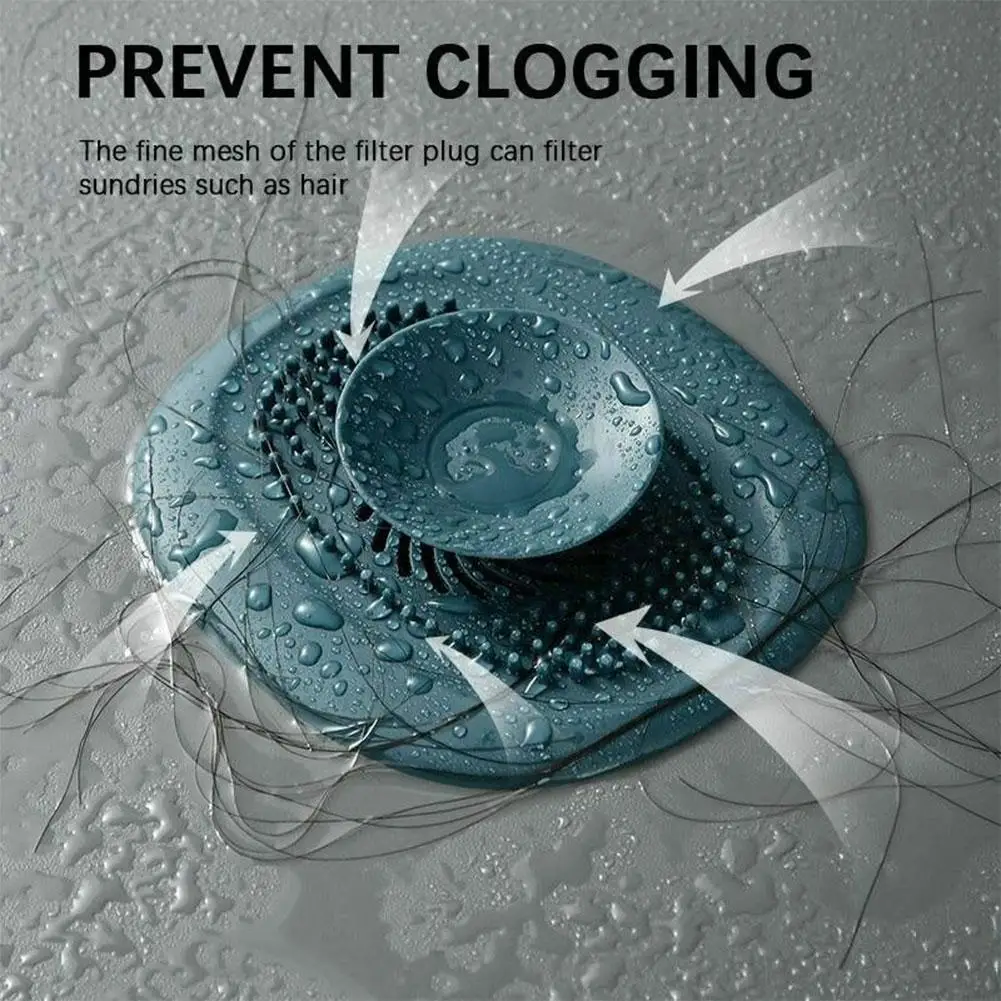 Press Type Floor Drain Deodorant Cover Bathroom Washbasin Sink Filter Hair Plug Deodorant Pipe Sealing Plug Kitchen Accessories
Press Type Floor Drain Deodorant Cover Bathroom Washbasin Sink Filter Hair Plug Deodorant Pipe Sealing Plug Kitchen Accessories