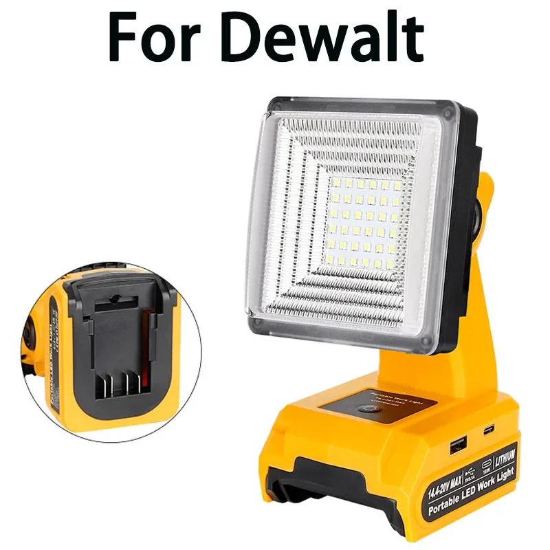 Фонарик ZWINCKY для аккумулятора Dewalt 18В/20В
Фонарик ZWINCKY для аккумулятора Dewalt 18В/20В