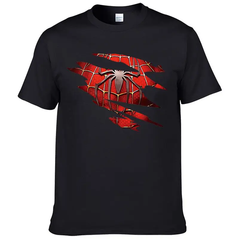 Marvels The Avengers Spider Man T Shirt Summer Casual Short Sleeve Tshirts For Men Graphic T Shirts Women's Cotton T-shirt
Marvels The Avengers Spider Man T Shirt Summer Casual Short Sleeve Tshirts For Men Graphic T Shirts Women's Cotton T-shirt