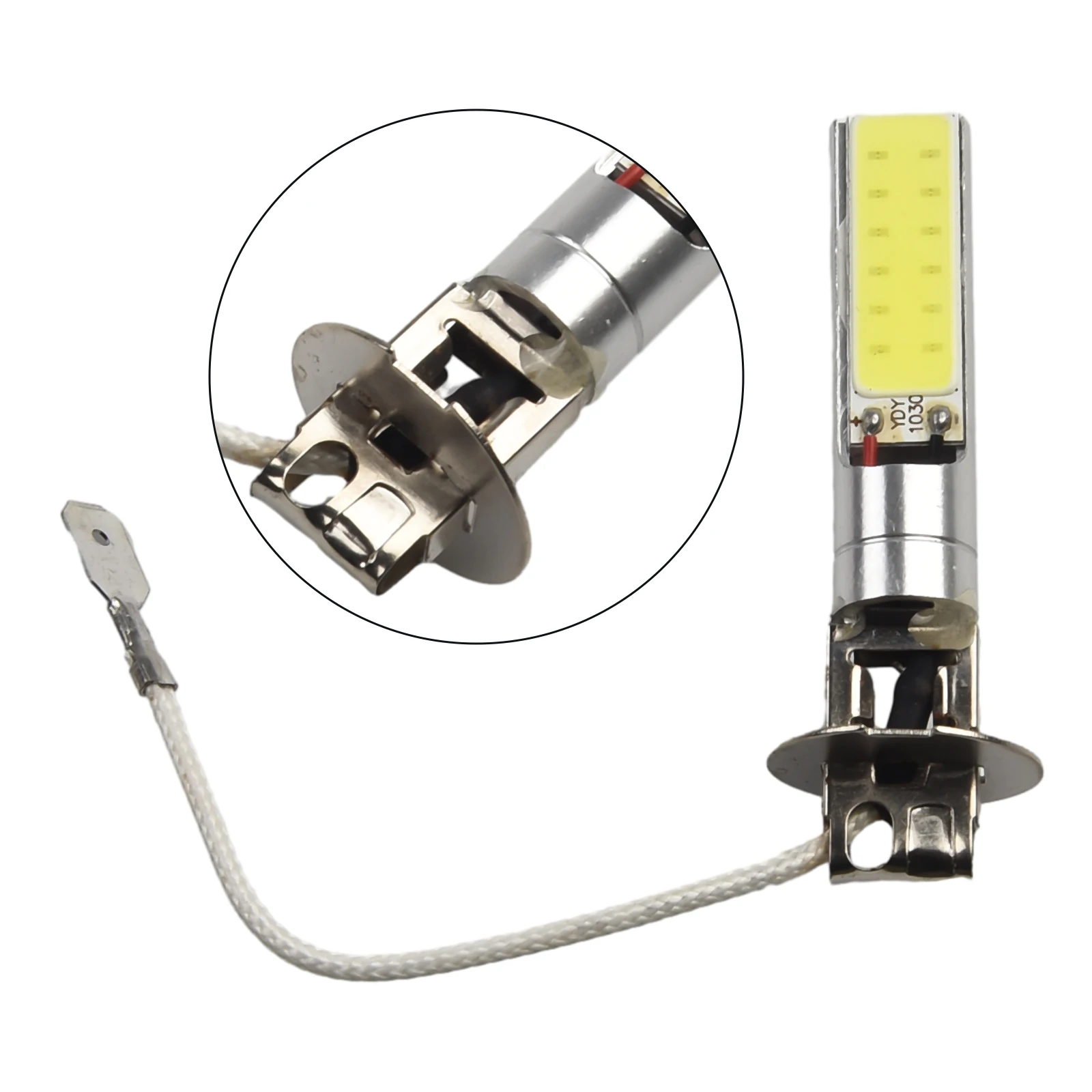 4pcs H3 Super Bright 80W COB LED Headlight Kit Fog Driving Bulbs 6000K Universal White Light Fog Lamp Accessories
4pcs H3 Super Bright 80W COB LED Headlight Kit Fog Driving Bulbs 6000K Universal White Light Fog Lamp Accessories