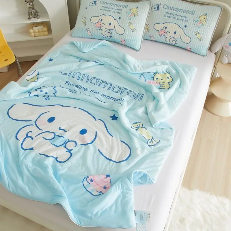 Sanrio Kawaii Hello Kitty Cinnamoroll Ice Silk Cool Sense Children Summer Quilt Thin Girls Cartoon My Melody Quilt Kids Gifts
Sanrio Kawaii Hello Kitty Cinnamoroll Ice Silk Cool Sense Children Summer Quilt Thin Girls Cartoon My Melody Quilt Kids Gifts