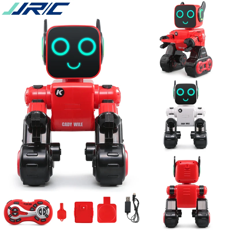 JJRC R4 Robot RC Toy Intelligent Sense Inductive Remote Control Robot Advisor Coin Bank Gift for Kids Educational Toys
JJRC R4 Robot RC Toy Intelligent Sense Inductive Remote Control Robot Advisor Coin Bank Gift for Kids Educational Toys