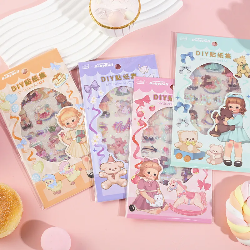New Cartoon Cute Girl Dress Up Stickers Toys Creative Ins Kawaii Girl Princess DIY Dress Up Stickers Children's Birthday Gift
New Cartoon Cute Girl Dress Up Stickers Toys Creative Ins Kawaii Girl Princess DIY Dress Up Stickers Children's Birthday Gift