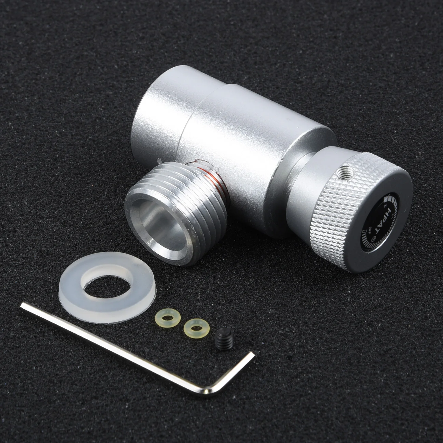 

1PCS Metal CO2 Refill Adapter Gas Filling Silver Connector TR21-4 W21.8-14 Accessories For Soda Maker Tank