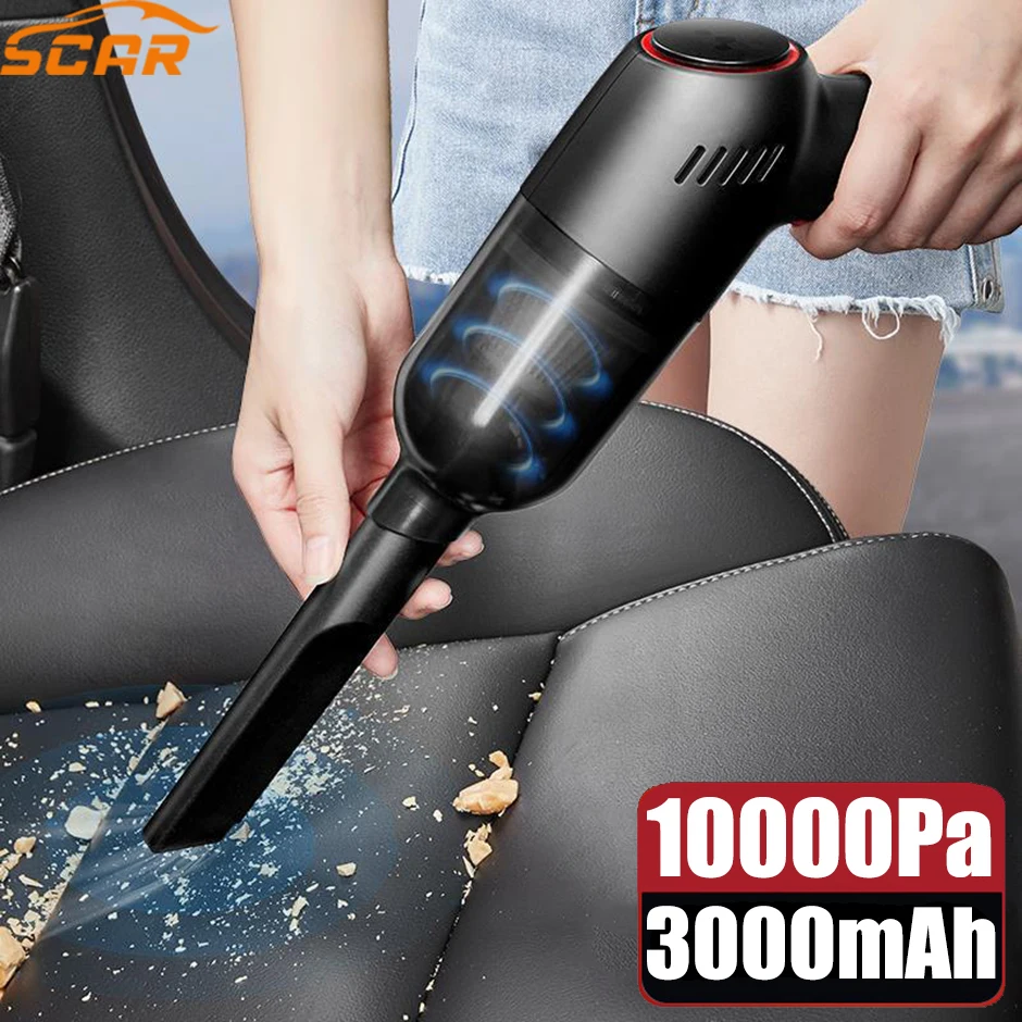 10000Pa Wireless Car Vacuum Cleaner Handheld Vacuum Wet Dry Vacuum Cleaner With Built-in Battery Home Appliance
10000Pa Wireless Car Vacuum Cleaner Handheld Vacuum Wet Dry Vacuum Cleaner With Built-in Battery Home Appliance