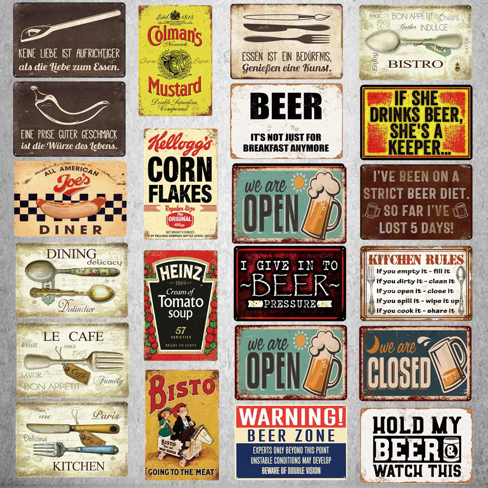 Kitchen Rules Tin Sign Plaque Metal Vintage Dinner Poster Wall Bar Cafe Shop Home Art kitchen Restaurant Decor 30X20CM XP-491A
Kitchen Rules Tin Sign Plaque Metal Vintage Dinner Poster Wall Bar Cafe Shop Home Art kitchen Restaurant Decor 30X20CM XP-491A