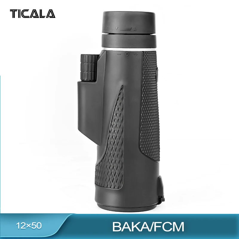Монокулярный телескоп 12 × 50 HD с держателем смартфона и штативом, BAK4 FMC для охоты, наблюдения за птицами, походов
Монокулярный телескоп 12 × 50 HD с держателем смартфона и штативом, BAK4 FMC для охоты, наблюдения за птицами, походов