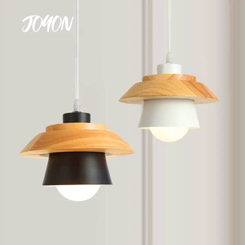 Modern E27 Pendant Lights Simplicity LED Lamps Nordic Simplicity Hanging Light Home Improvement Iron and Wood Decoration Decor
Modern E27 Pendant Lights Simplicity LED Lamps Nordic Simplicity Hanging Light Home Improvement Iron and Wood Decoration Decor