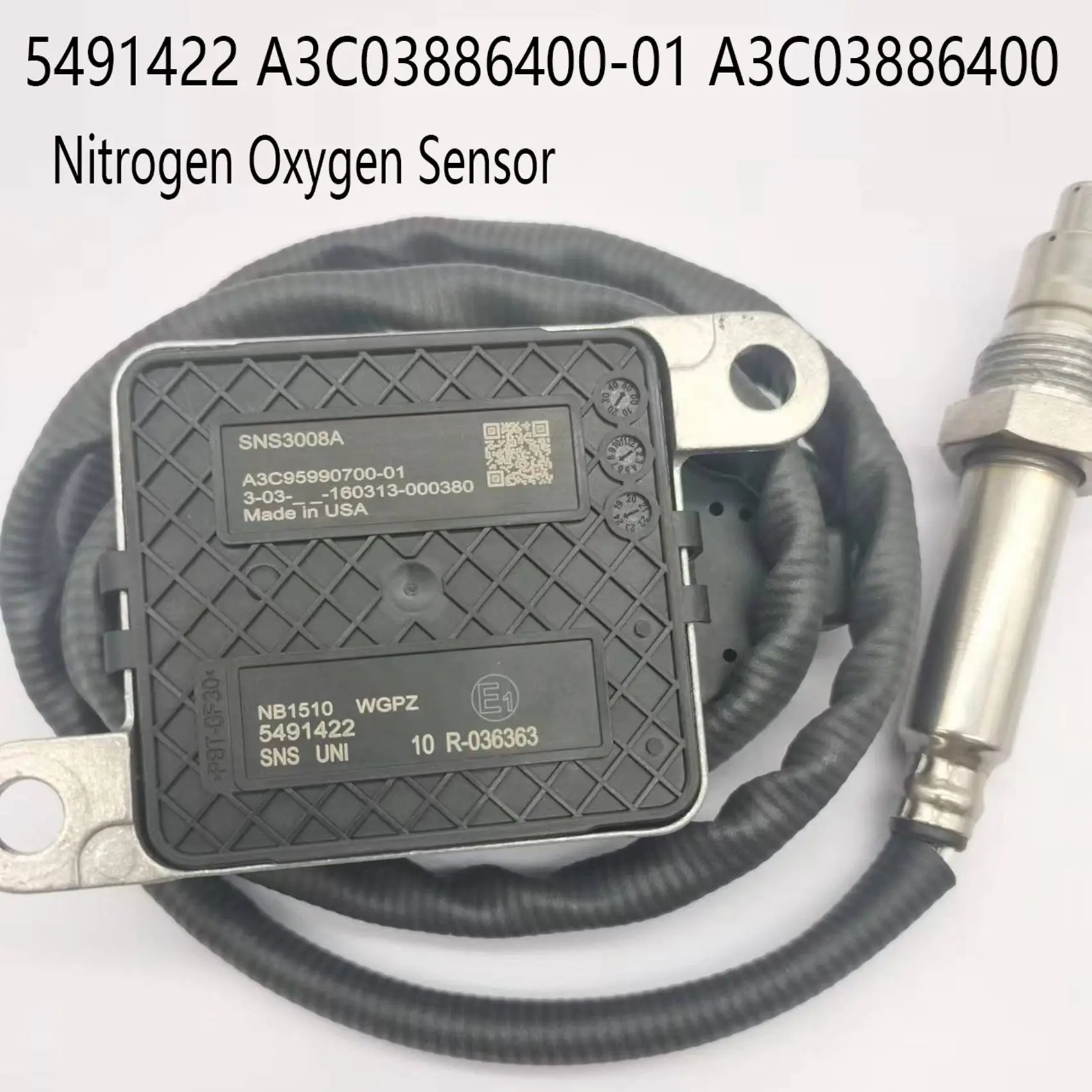 

Азотный датчик кислорода для автомобиля, Датчик NOx 5491422, фотография A3C03886400