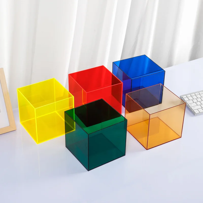 Transparent Acrylic Boxes With Cover Plastic Organizer Small Gift Square Packing Box Food Candy Storage Container For Home 1PC
Transparent Acrylic Boxes With Cover Plastic Organizer Small Gift Square Packing Box Food Candy Storage Container For Home 1PC