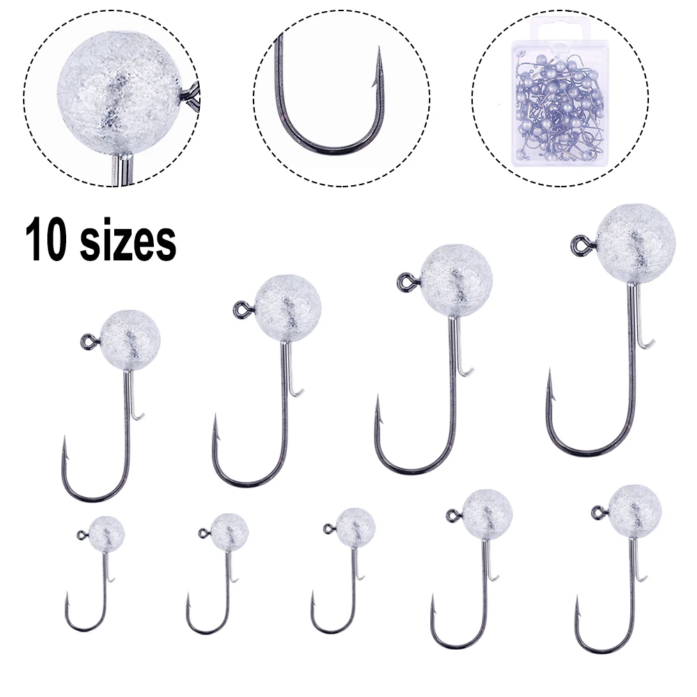 Lead Jig Head Fishing Hook Long Shank Secondary Hooks For Soft Worm Fishing 1G/1.5G/2G/3.5/5G/7G/10G/14G/20G Worm Jig Hook
Lead Jig Head Fishing Hook Long Shank Secondary Hooks For Soft Worm Fishing 1G/1.5G/2G/3.5/5G/7G/10G/14G/20G Worm Jig Hook