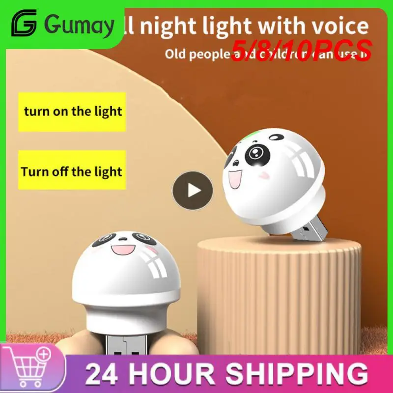 5/8/10PCS Creative Led Lights Intelligent Voice Control Usb Usb Night Light Smart Voice Control Applicable Usb Interface
5/8/10PCS Creative Led Lights Intelligent Voice Control Usb Usb Night Light Smart Voice Control Applicable Usb Interface