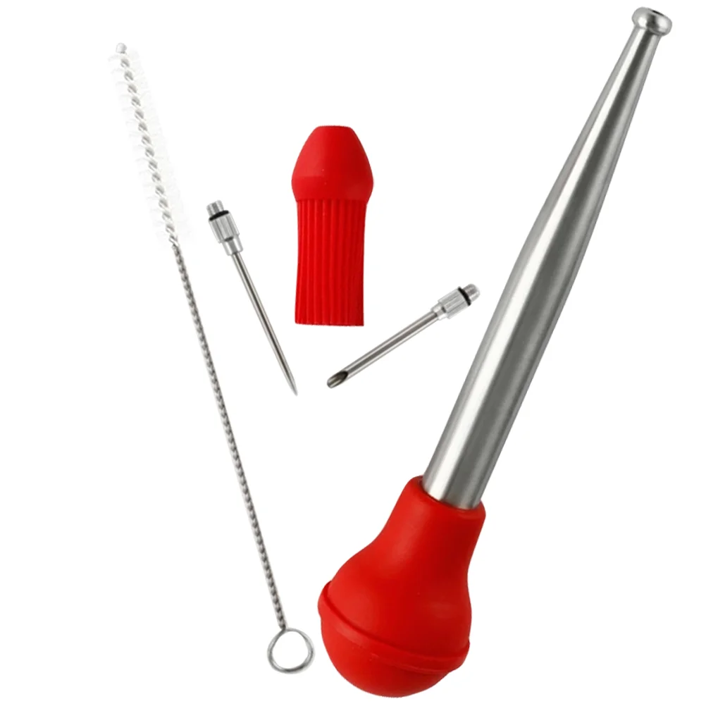 Turkey Baster Syringe Injector Injecting Tools Cooking Sauce Meal Needle Barbecue
Turkey Baster Syringe Injector Injecting Tools Cooking Sauce Meal Needle Barbecue