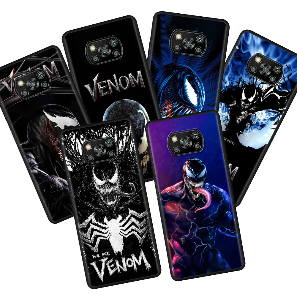 Celular Case Funda for Xiaomi Poco M3 X3 NFC Mi 10T 11 11T Lite Pro F3 F2Pro MiNote10 Mi11T Silicone Shell Hd Venom Marvel
Celular Case Funda for Xiaomi Poco M3 X3 NFC Mi 10T 11 11T Lite Pro F3 F2Pro MiNote10 Mi11T Silicone Shell Hd Venom Marvel
