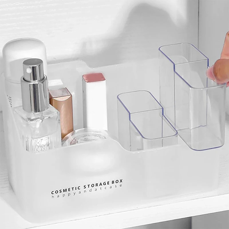 Multi Grid Cosmetic Organizer For Bathroom Dresser Bedroom Durable Makeup Organizers Storage Tray Make Up Storage Container Box
Multi Grid Cosmetic Organizer For Bathroom Dresser Bedroom Durable Makeup Organizers Storage Tray Make Up Storage Container Box