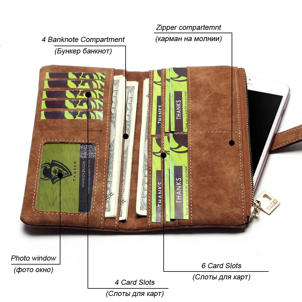 2021 New Fashion Women Wallets Drawstring Nubuck Leather Zipper Long Design Purse Two Fold More Color Clutch
2021 New Fashion Women Wallets Drawstring Nubuck Leather Zipper Long Design Purse Two Fold More Color Clutch