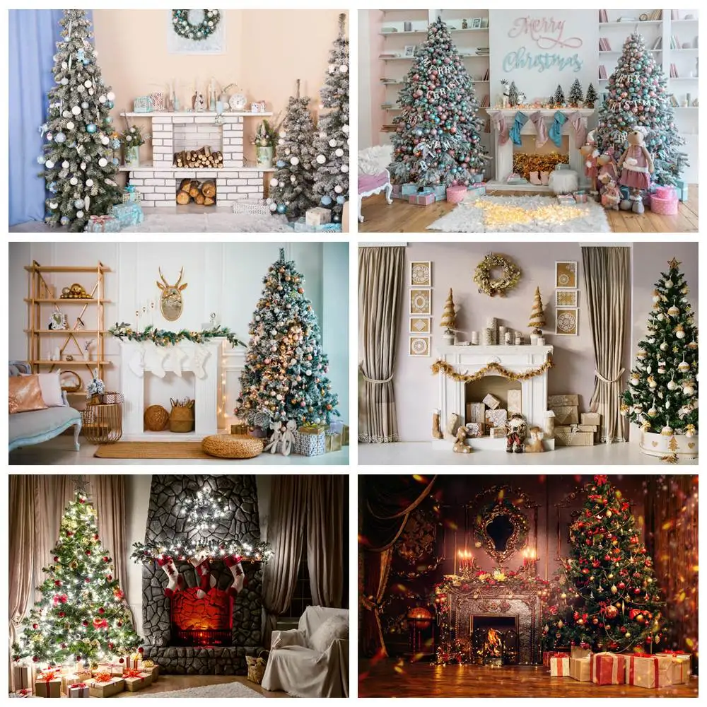 Christmas Tree Fireplace Room Interior Photography Backdrops Custom Baby New Year Party Decoration Photo Booth Backgrounds Props
Christmas Tree Fireplace Room Interior Photography Backdrops Custom Baby New Year Party Decoration Photo Booth Backgrounds Props