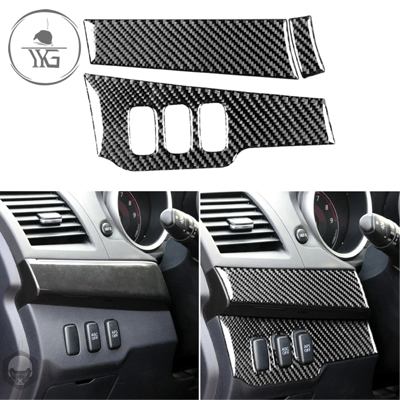 For Mitsubishi Lancer ES DE GTS 2008-2015 Carbon Fiber Dim Light Control Left Dash Trim Frame Sticker Cover Car Accessories
For Mitsubishi Lancer ES DE GTS 2008-2015 Carbon Fiber Dim Light Control Left Dash Trim Frame Sticker Cover Car Accessories