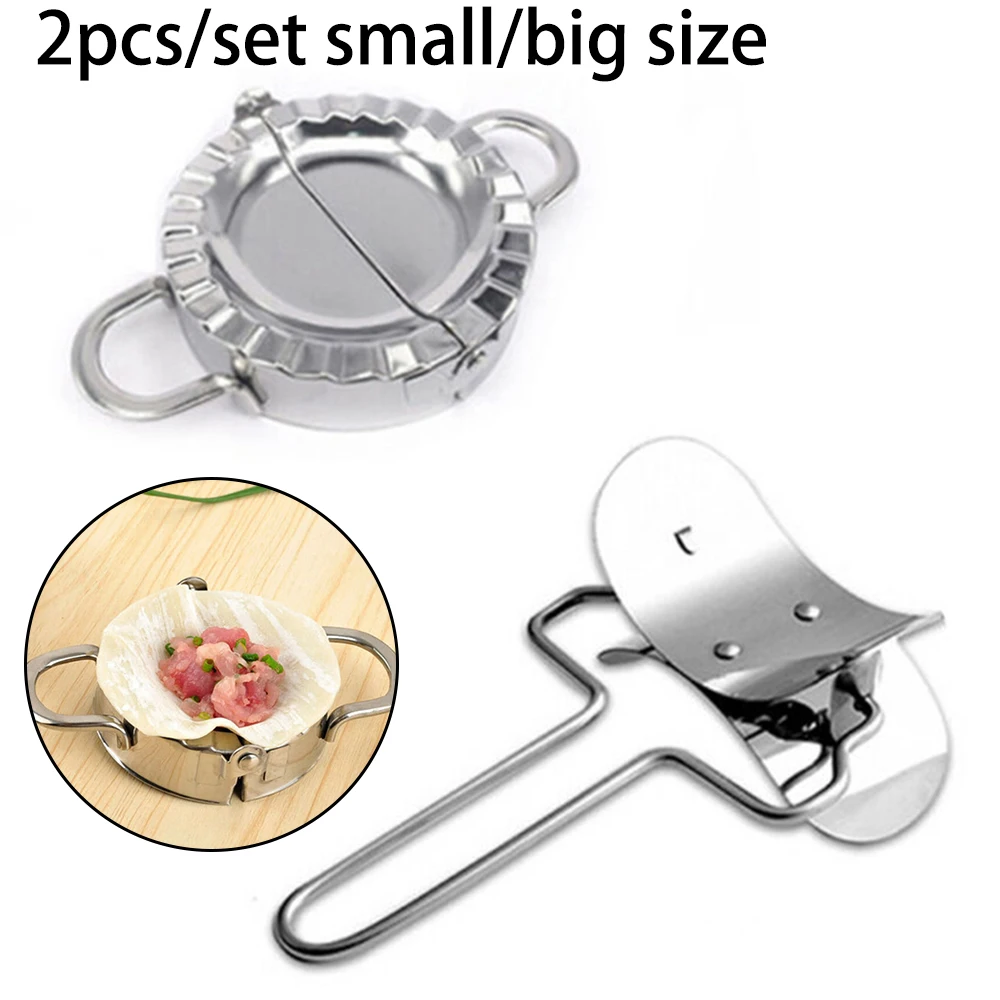 Set Of Dumpling Mould Maker Slicer Cutter Stainless Steel DIY Dumpling Press Mold Set Cooking Gift Set Easy Kitchen Tool
Set Of Dumpling Mould Maker Slicer Cutter Stainless Steel DIY Dumpling Press Mold Set Cooking Gift Set Easy Kitchen Tool