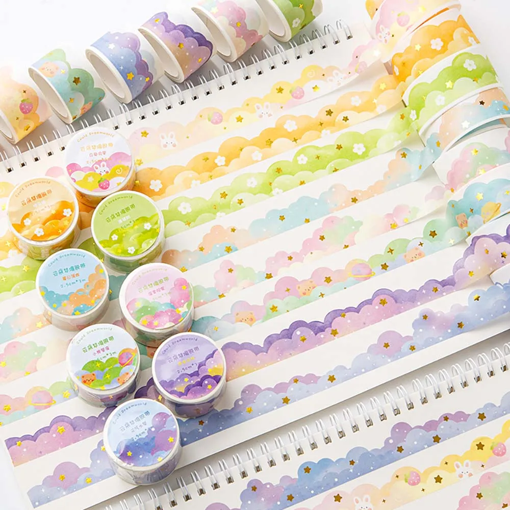 Cute Clouds Dream Washi Tape DIY Scrapbooking Manuals Diary Decoration Materials Stickers Stationery 
Cute Clouds Dream Washi Tape DIY Scrapbooking Manuals Diary Decoration Materials Stickers Stationery