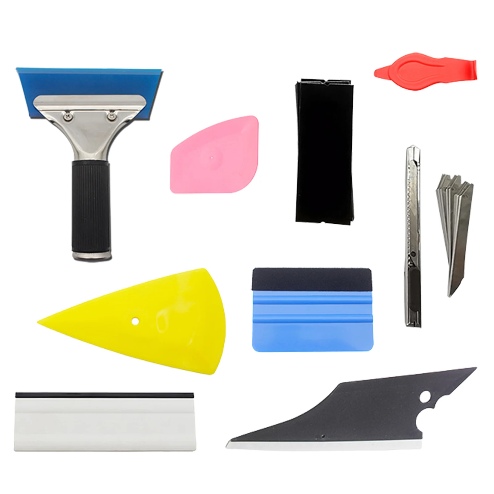Car Color Changing And Filming Tool Set Car Package Tinting Tool With Felt Tint Squeegees & Scrapers For Car Vinyl Wrap & Window
Car Color Changing And Filming Tool Set Car Package Tinting Tool With Felt Tint Squeegees & Scrapers For Car Vinyl Wrap & Window