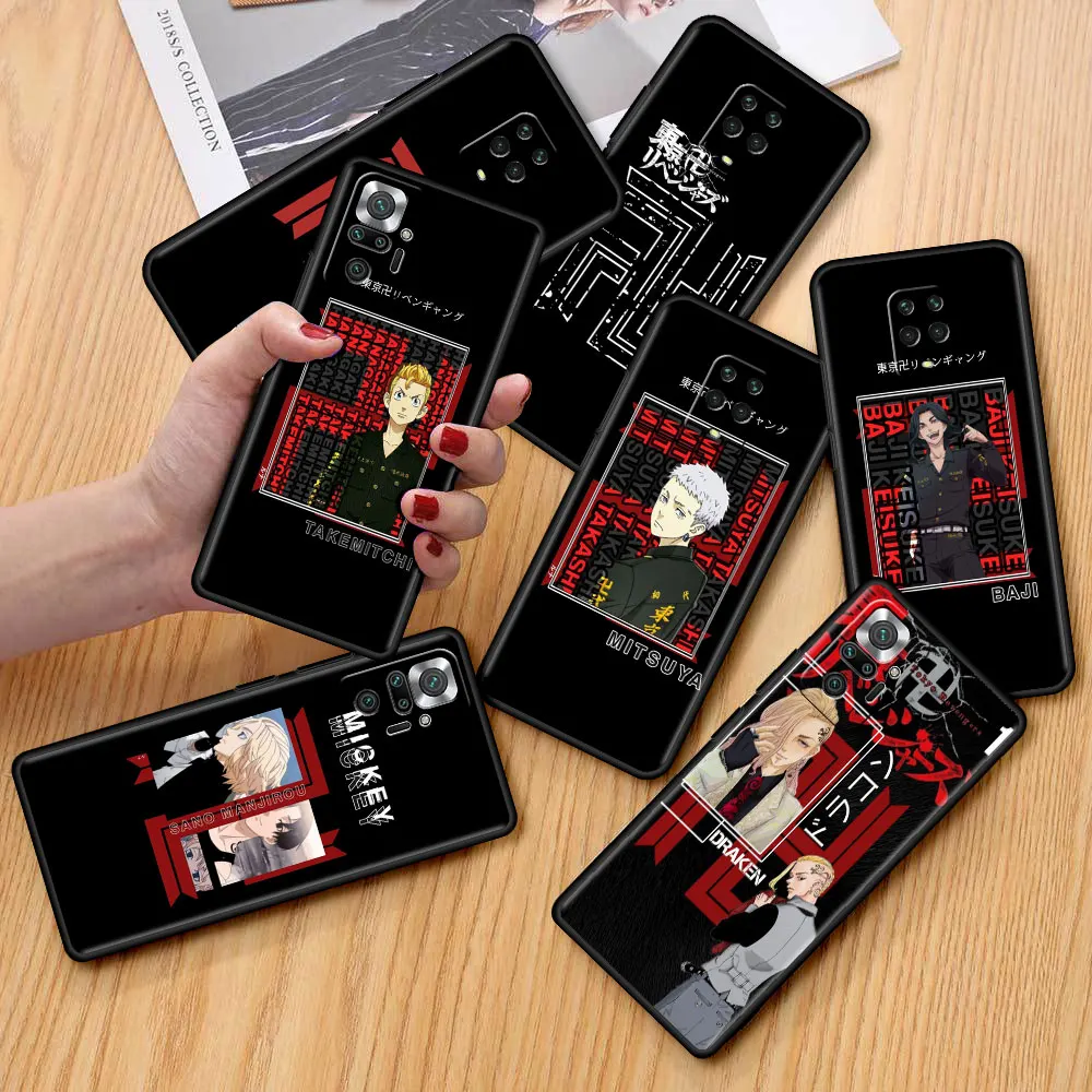 Case for Xiaomi Redmi 9S 9 8 10 11 Pro K40 9C 9A 8T 7 9T 7A 8A Black Soft Silicone Phone Cover Shell Anime Tokyo Avengers Cute
Case for Xiaomi Redmi 9S 9 8 10 11 Pro K40 9C 9A 8T 7 9T 7A 8A Black Soft Silicone Phone Cover Shell Anime Tokyo Avengers Cute